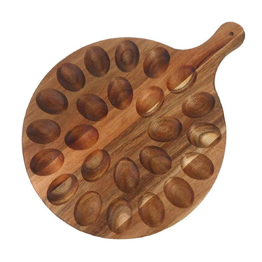 Bamboo Board Tray Platter Serving Platter & Carrier