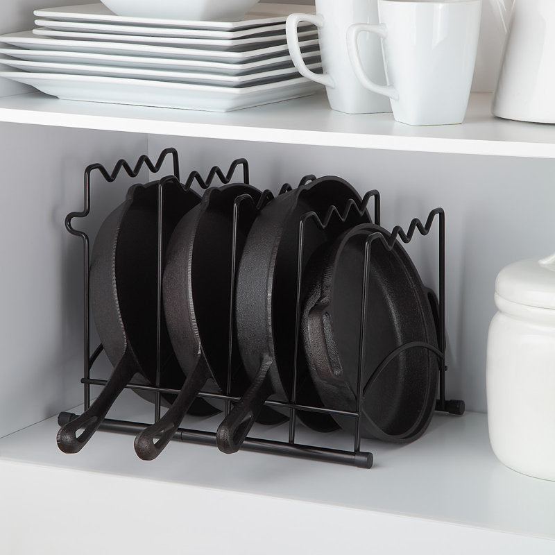 Heavy-Duty Kitchenware Pot and Pan Organizer Divider Holder