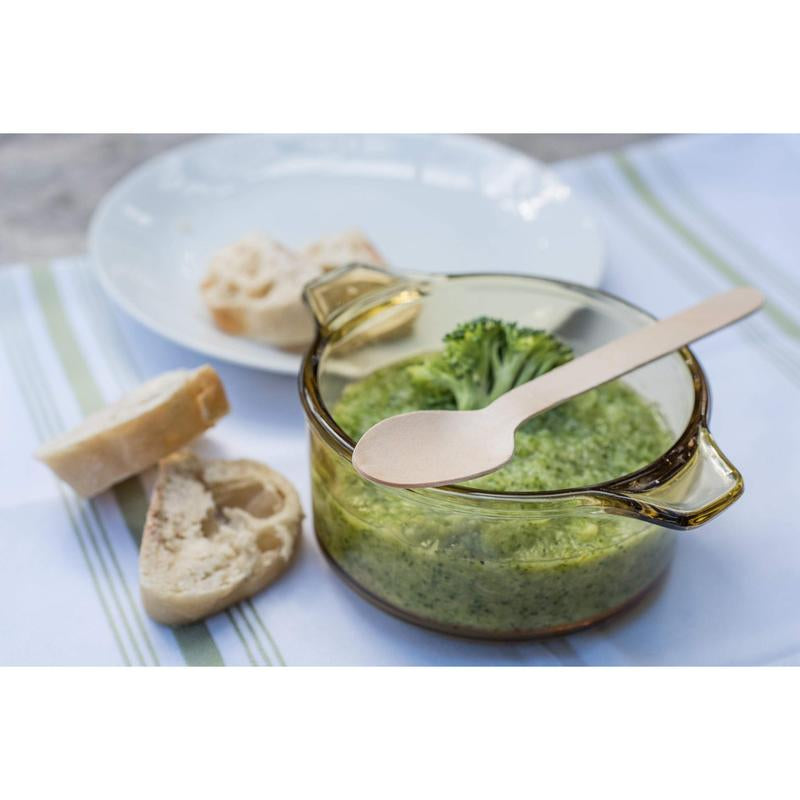 Natural Eco-Friendly Wooden Disposable Spoons 