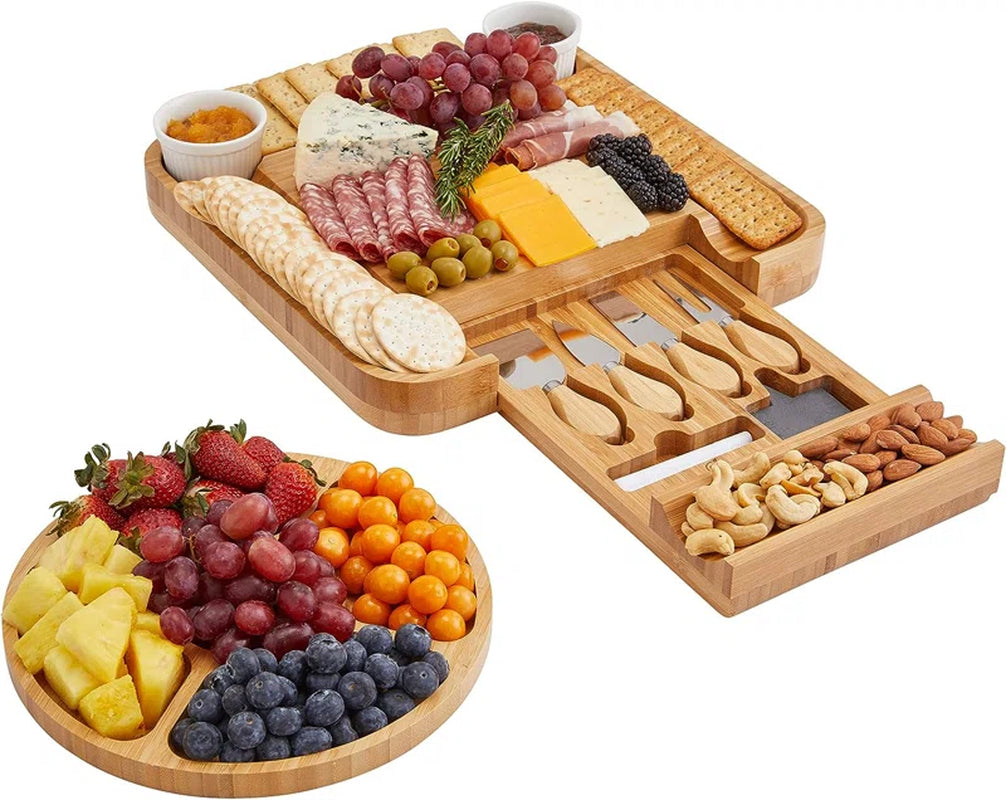 Bamboo Cheese Serving Board by