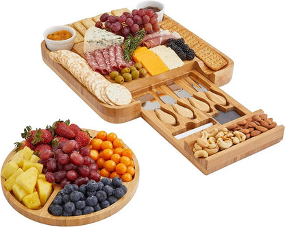 Bamboo Cheese Serving Board by
