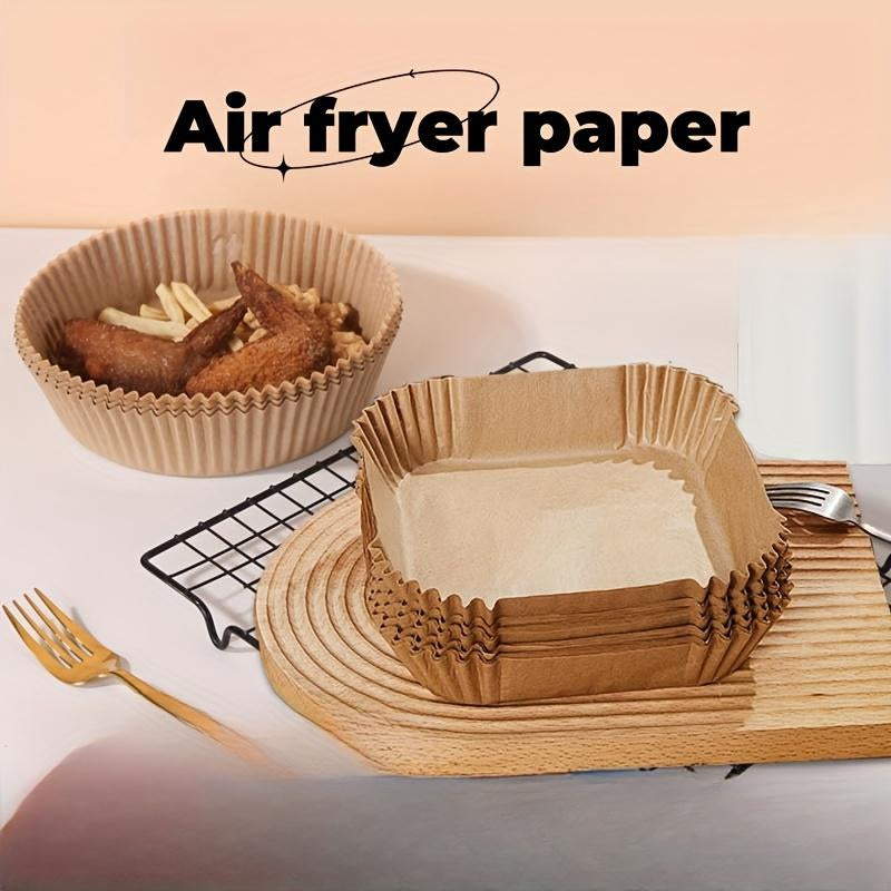 Parchment Paper for Air Fryer Microwave Safe - 100 Pcs