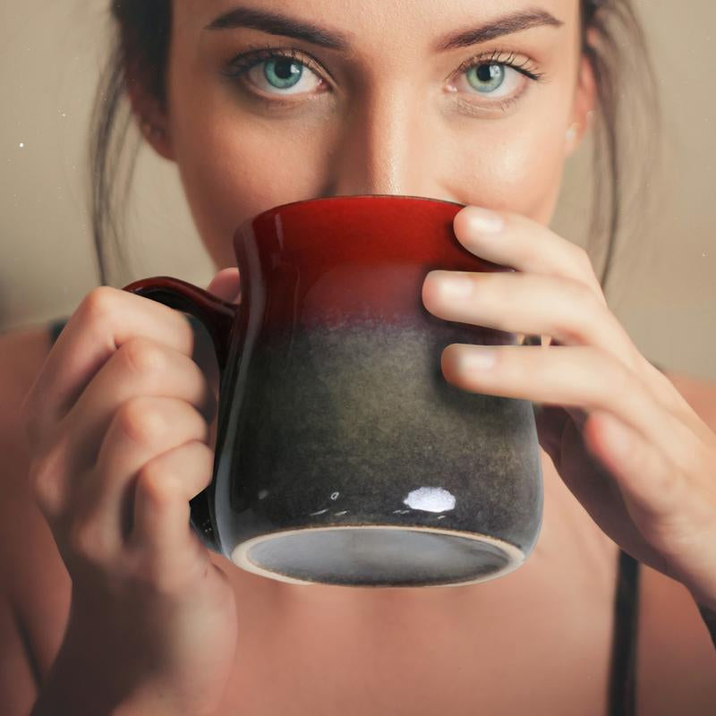  Large Coffee Tea Mug with Big Handle - 24 Oz  
