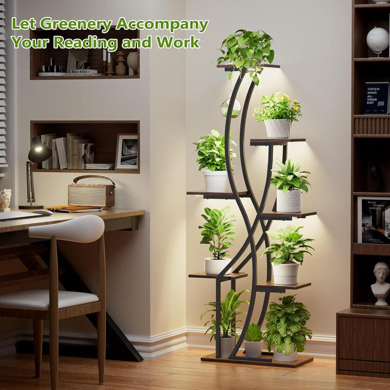 Metal Plants Flowers Stand Holder - 7 Tiered
