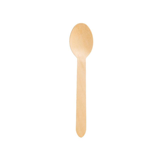 Natural Eco-Friendly Wooden Disposable Spoons 