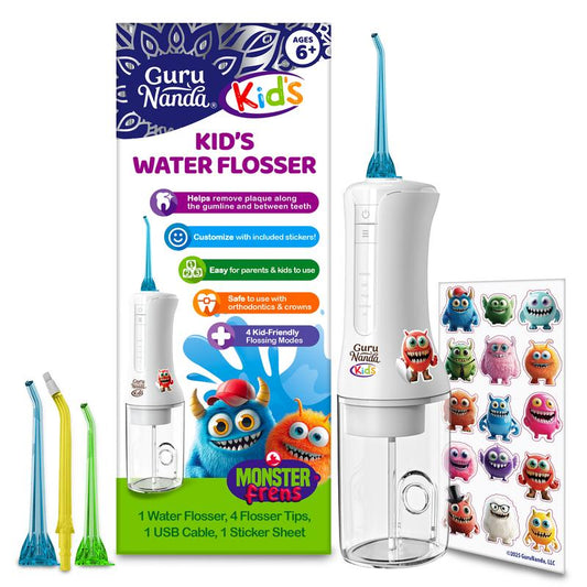 Gurunanda Kid'S Water Flosser 200Ml - Compact Design for Easy Use