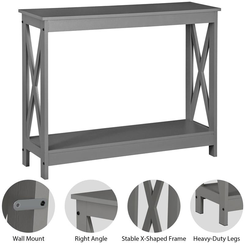 Home Wood Entryway Side Table