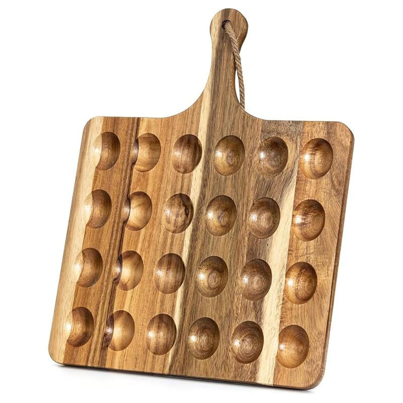  Bamboo Board Tray Platter Serving Platter & Carrier 