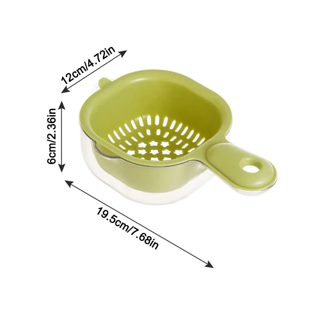 Fruits Vegetable Washing Drainage Basket  Bowl 