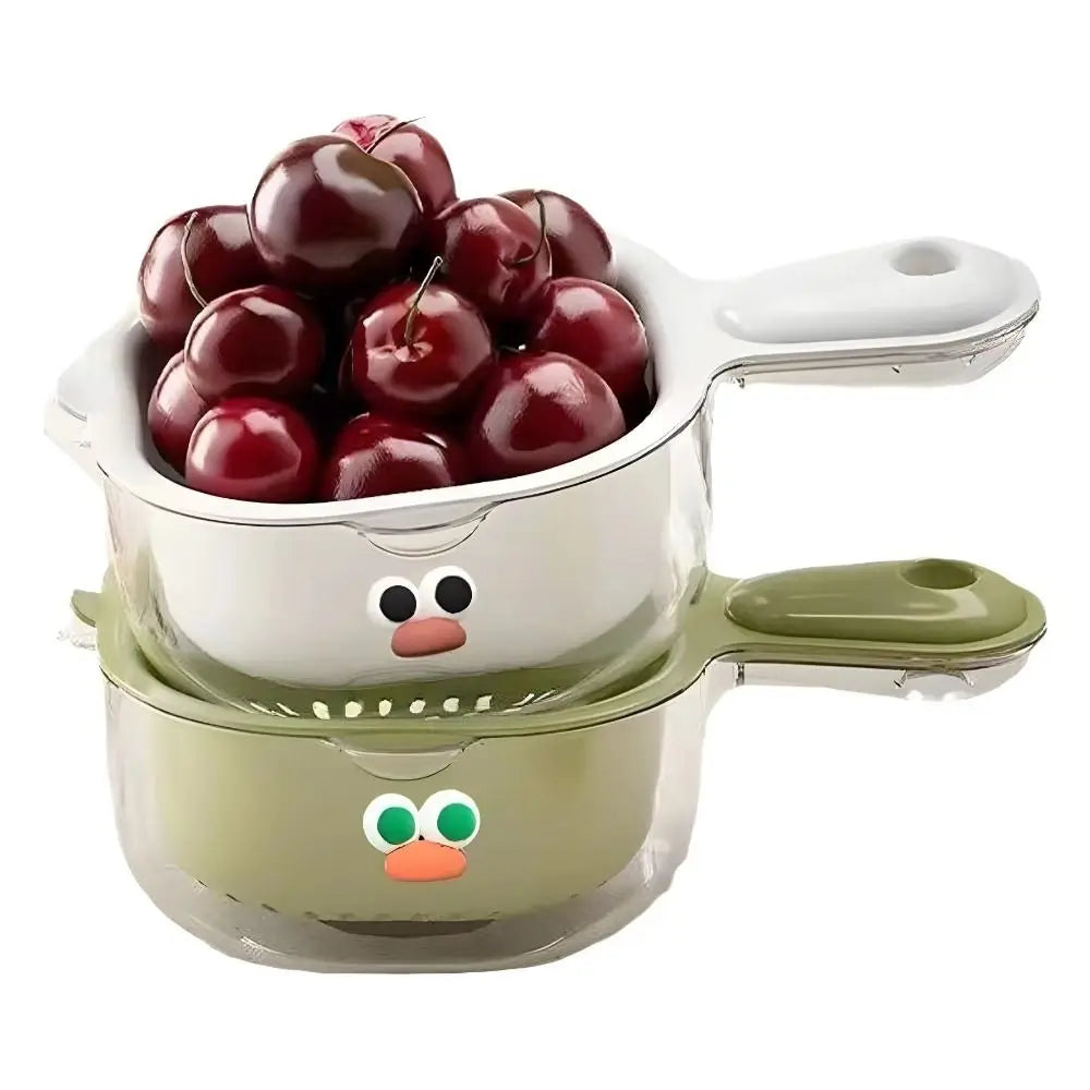 Fruits Vegetable Washing Drainage Basket  Bowl 