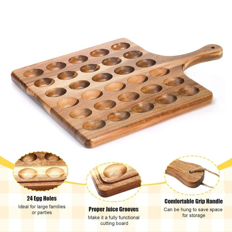  Bamboo Board Tray Platter Serving Platter & Carrier 