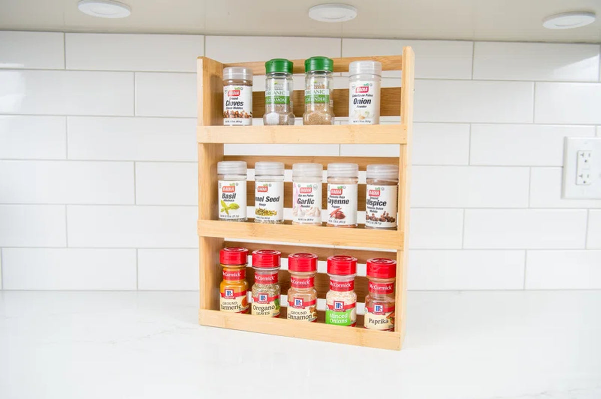 Bamboo Spice Organizer
